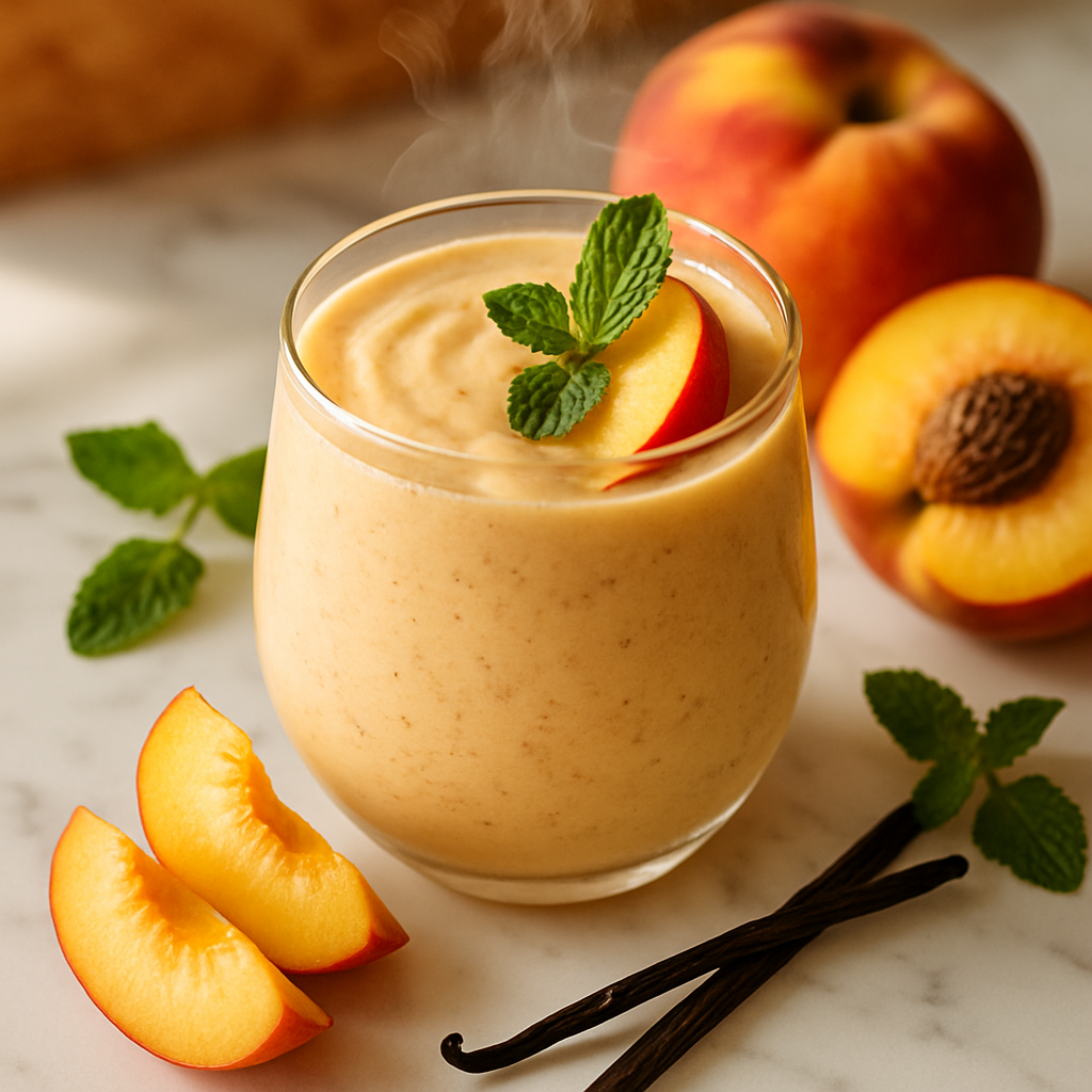 Peach Vanilla Smoothie