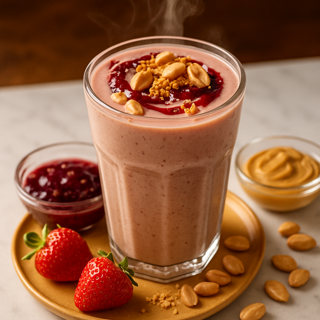Peanut Butter Jelly Smoothie