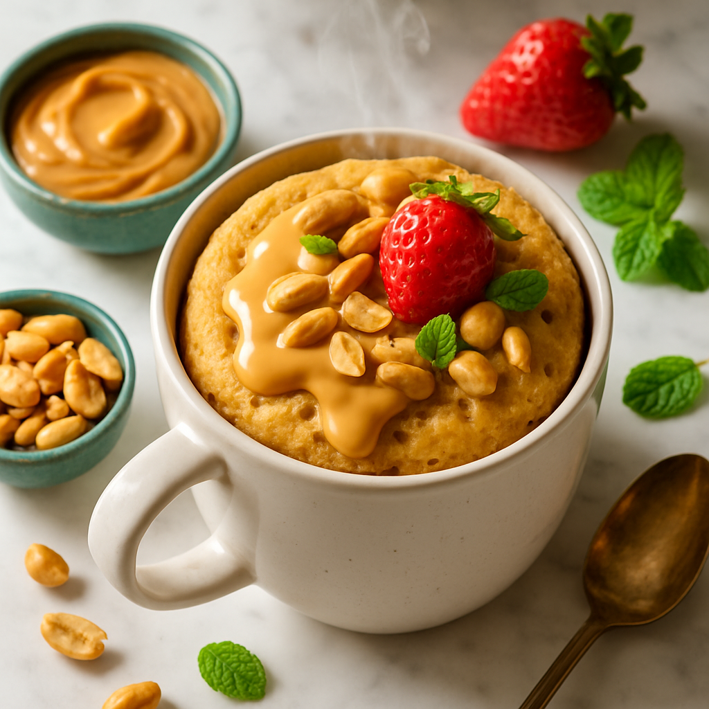 Peanut Butter Mug Cake