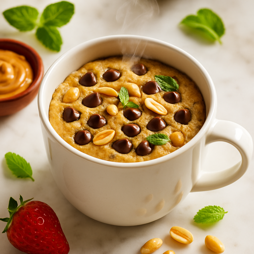 Peanut Butter Mug Cookie
