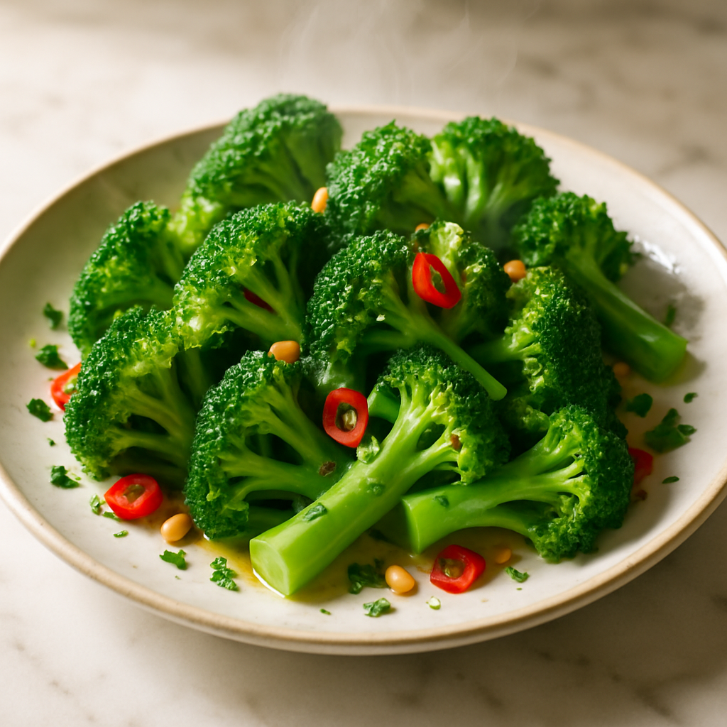 Perfect Steamed Broccoli