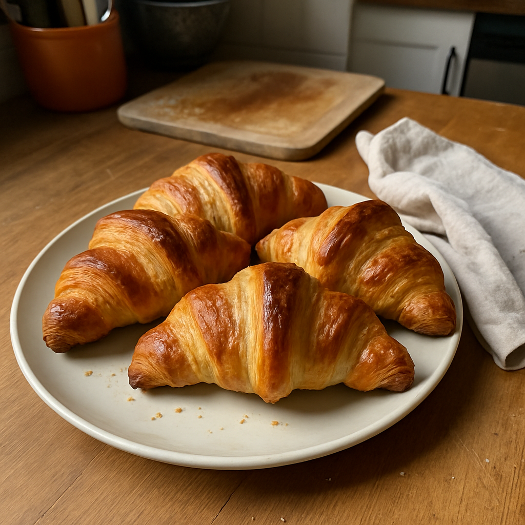 The Secret to Perfectly Flaky French Croissants Revealed!