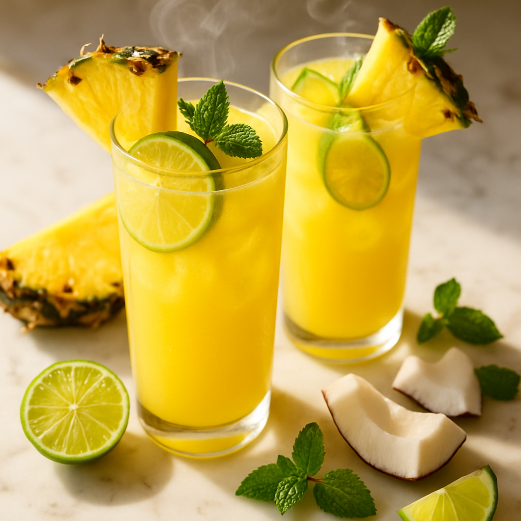 Pineapple Coconut Limeade