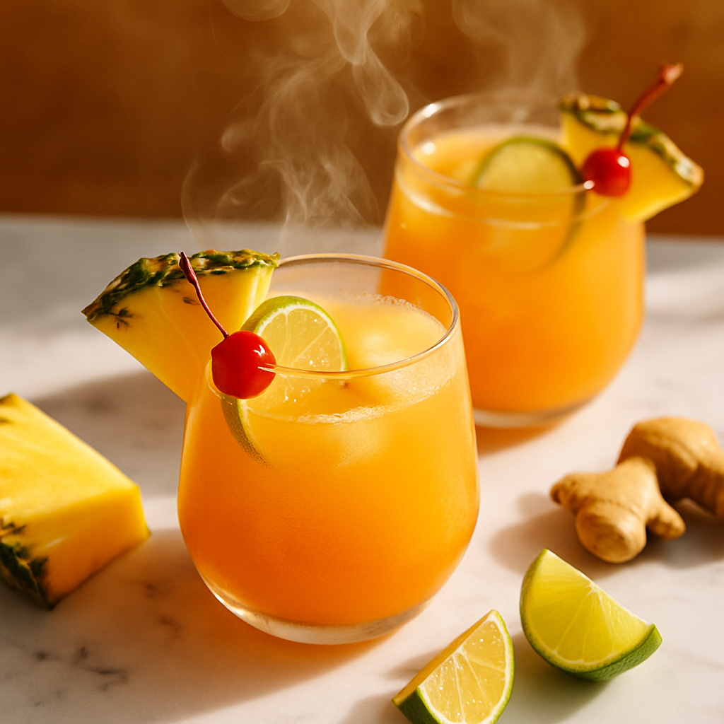 Pineapple Ginger Mocktail