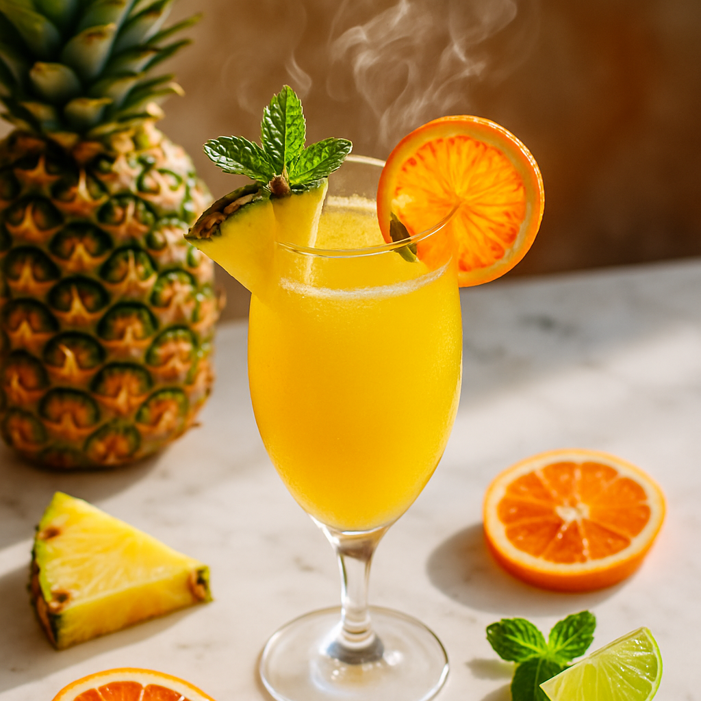 Pineapple Mimosa Mocktail