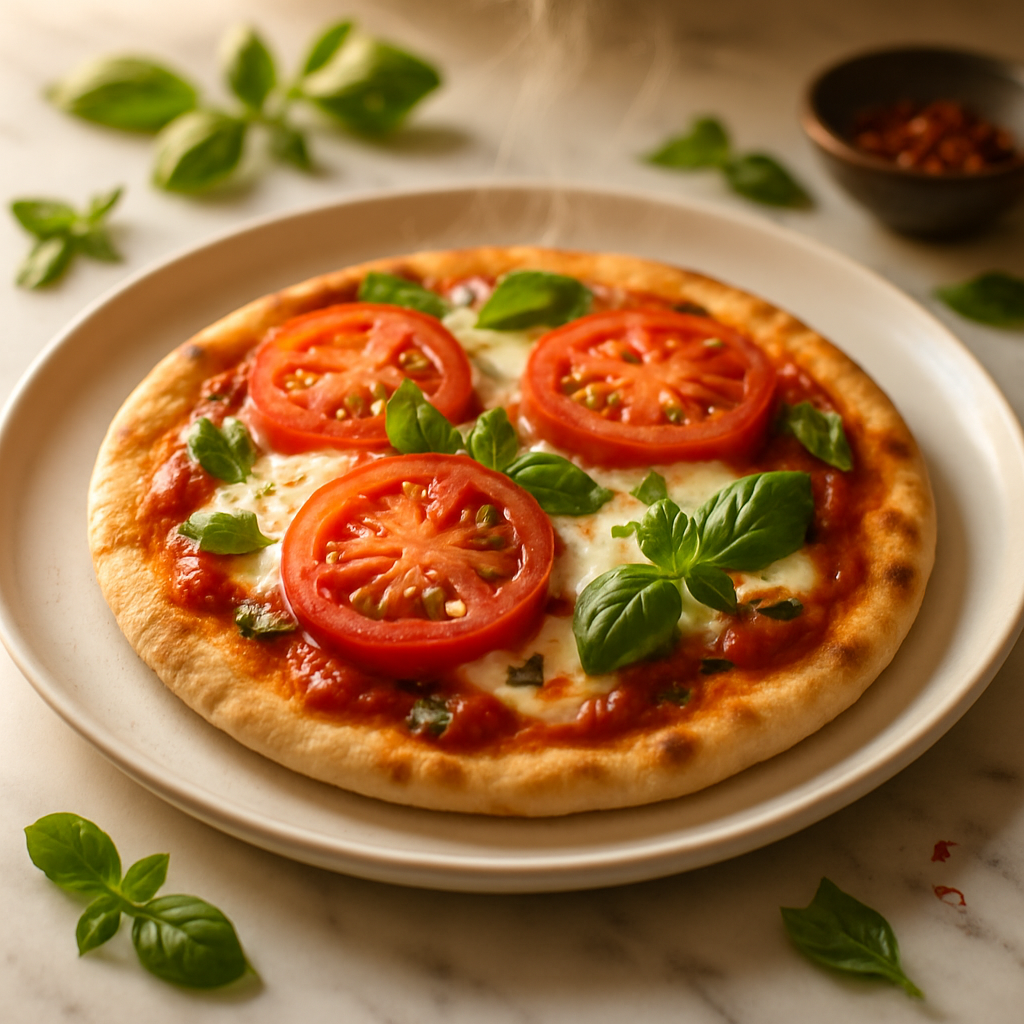 Pita Margherita Pizza