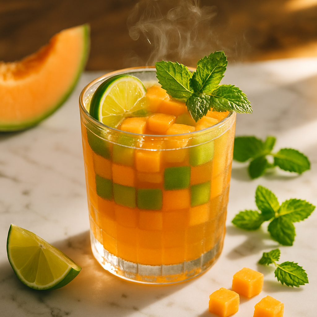 Pixelated Melon Cooler
