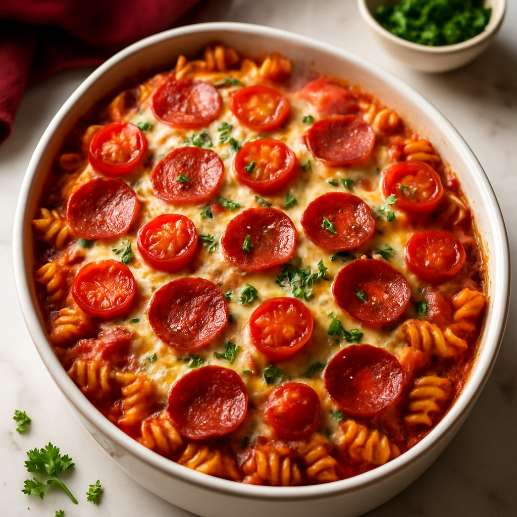 Pizza Pasta Casserole
