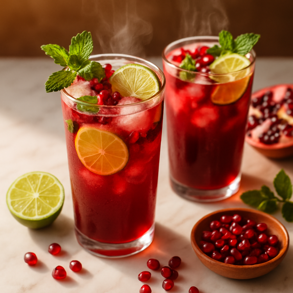 Pomegranate Limeade