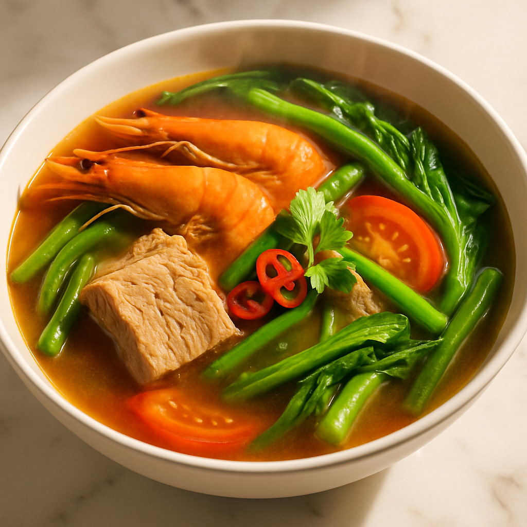 Pork and Shrimp Sinigang