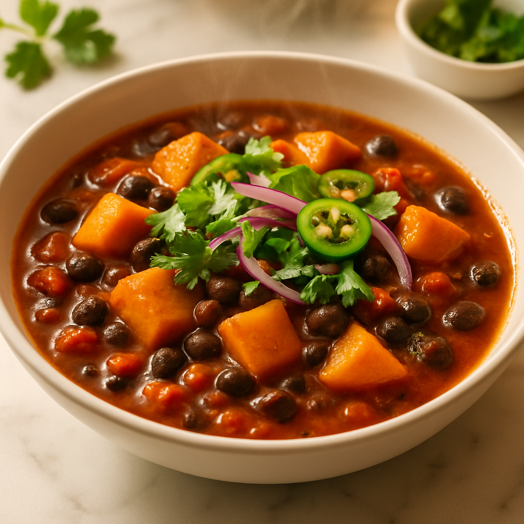 Pumpkin and Black Bean Chili