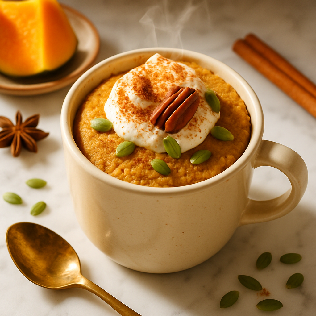Pumpkin Spice Mug Cake
