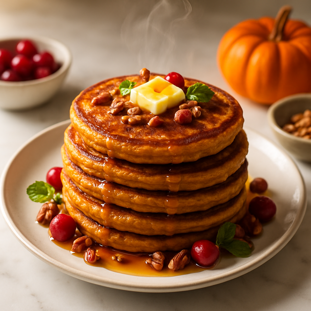 Pumpkin Spice Pancakes
