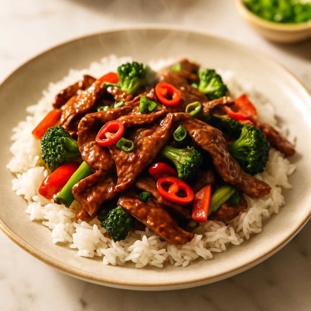 Quick Hunan Beef