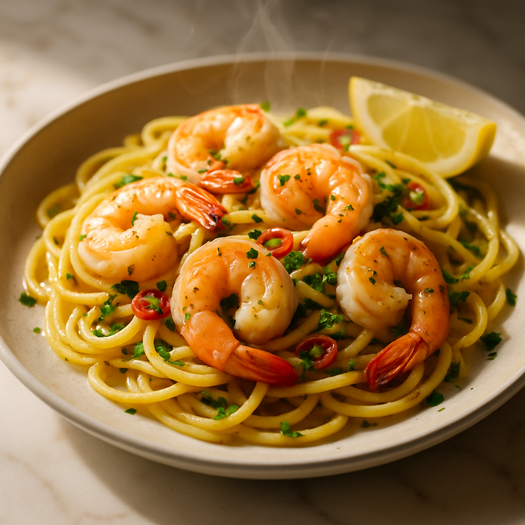 Quick Shrimp Scampi