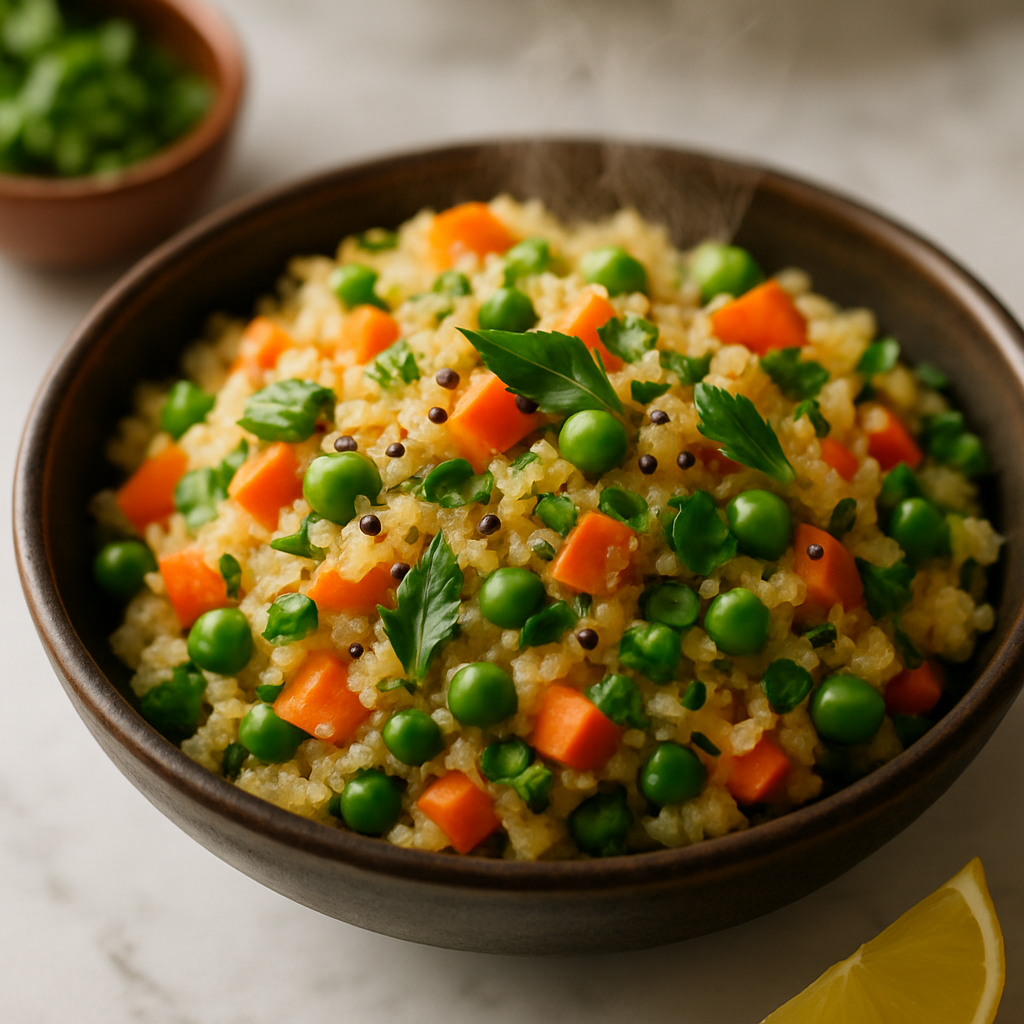 Quick Vegetable Upma