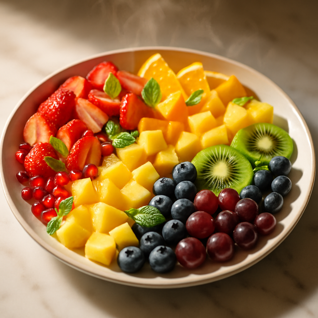 Rainbow Fruit Plate
