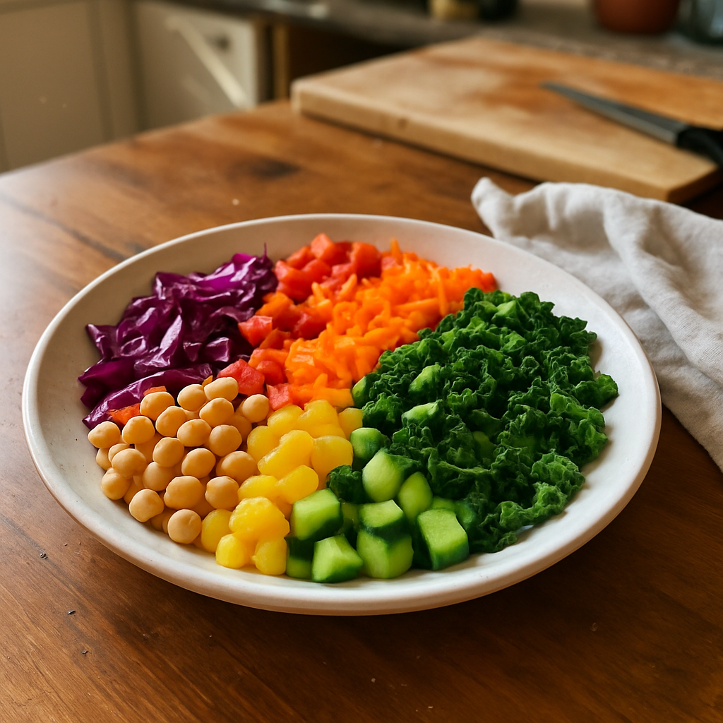 The Ultimate Rainbow Salad That Will Brighten Your Day