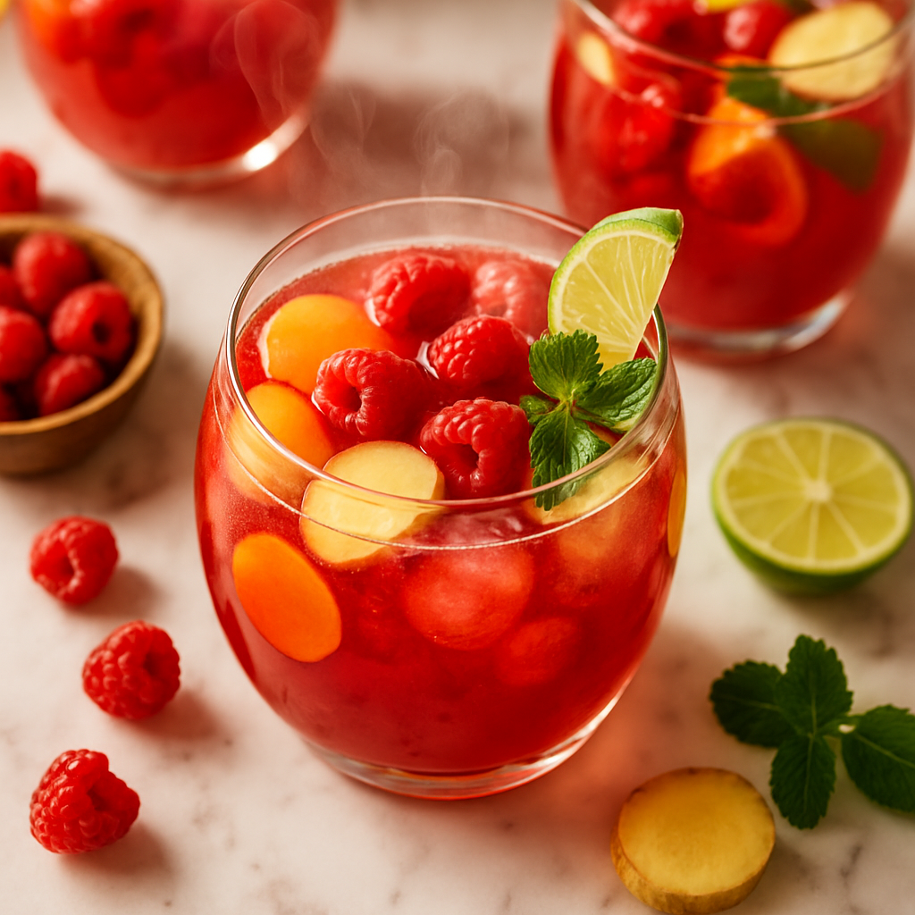 Raspberry Ginger Punch
