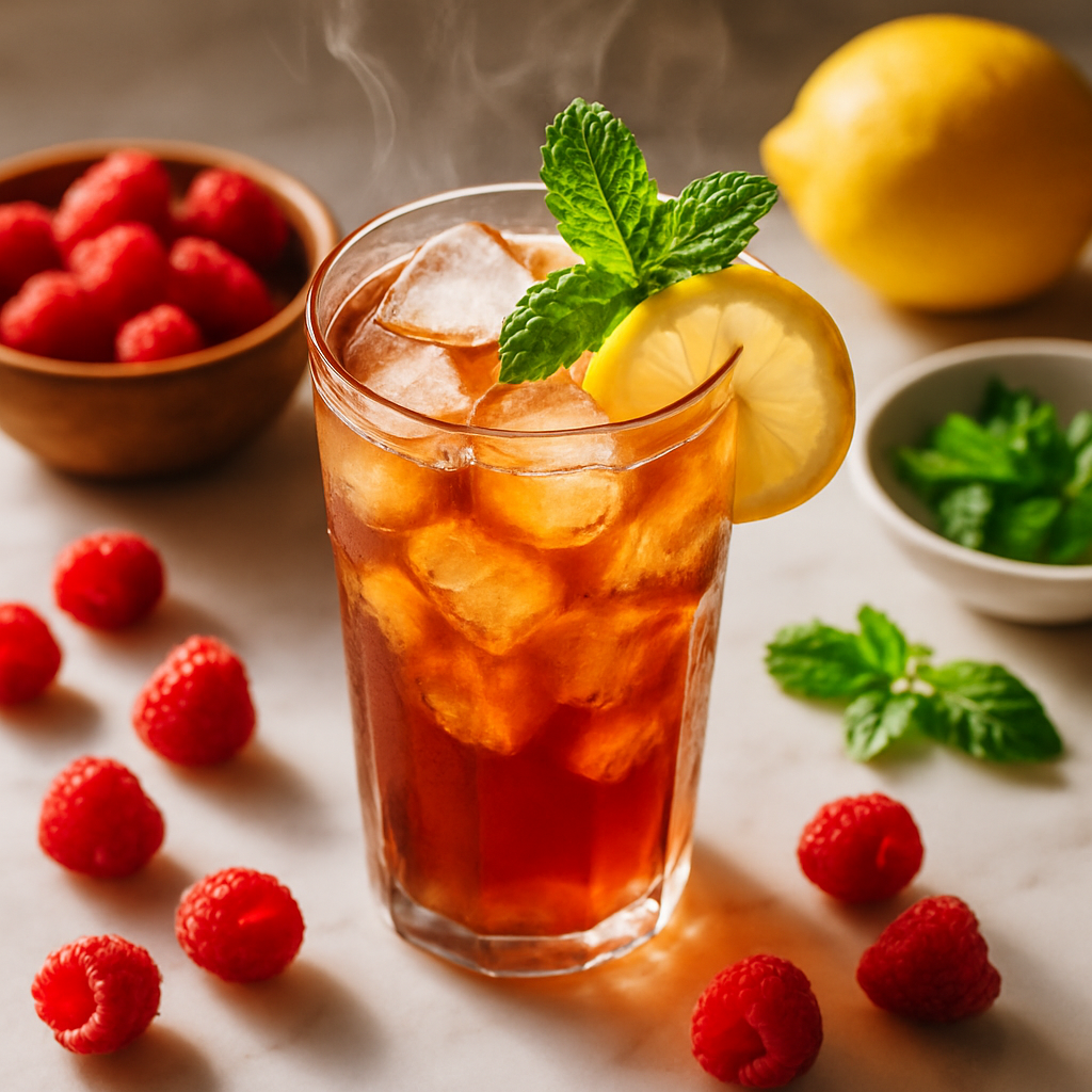 Raspberry Iced Black Tea