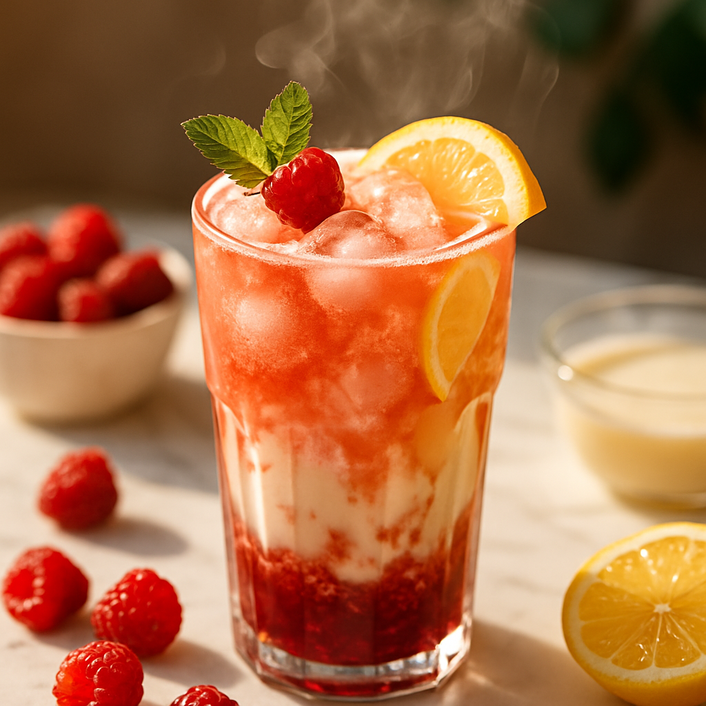 Raspberry Vanilla Dirty Soda