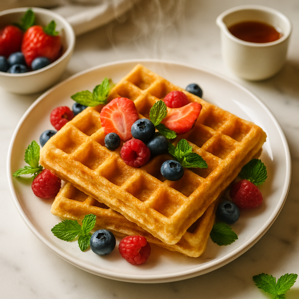 Rice Flour Waffles