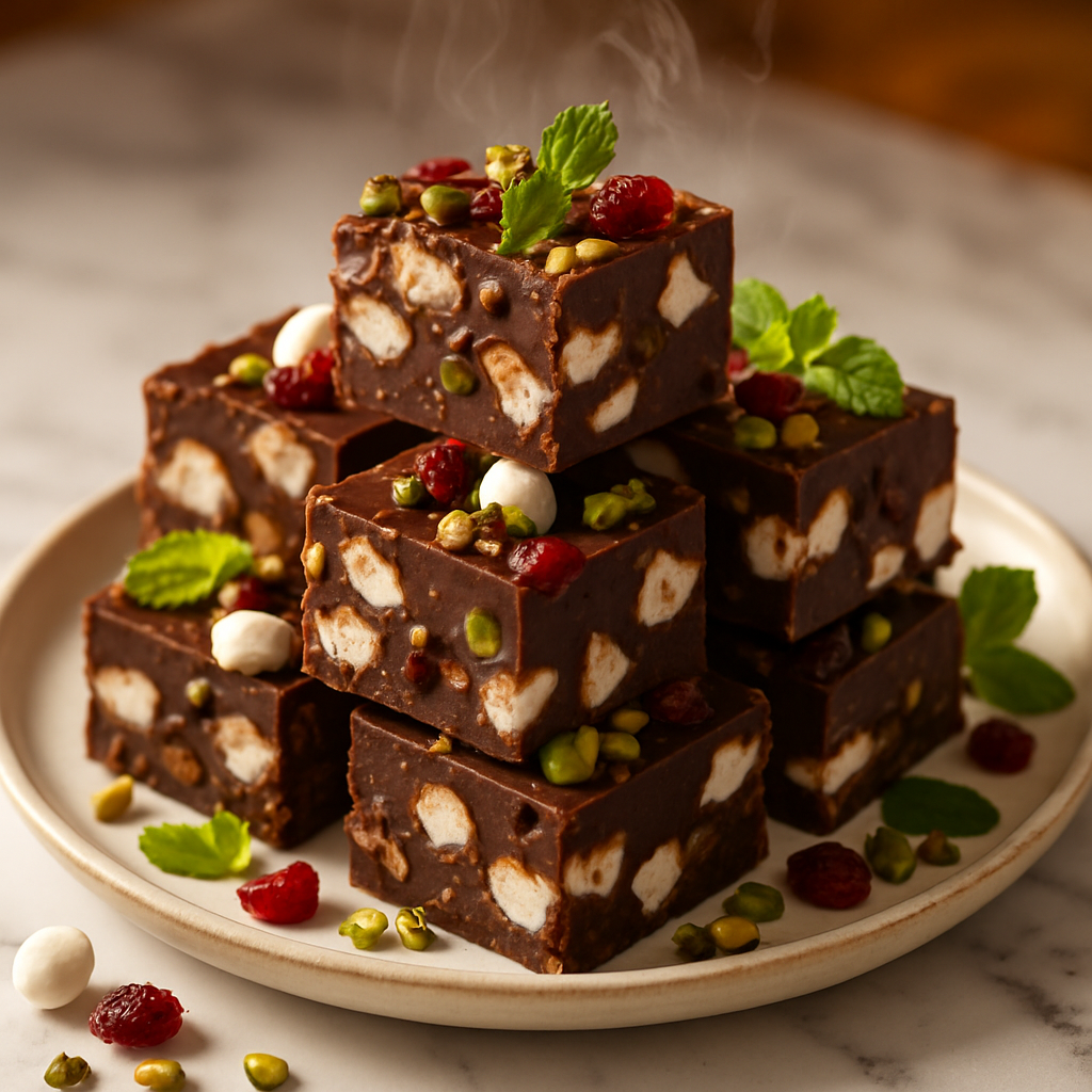 Rocky Road Fudge