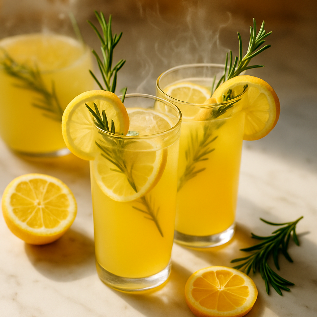 Rosemary Infused Lemonade