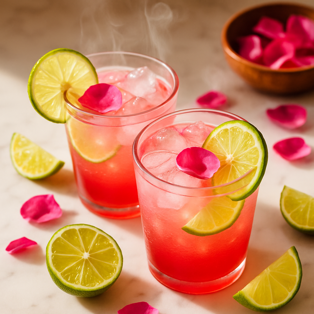 Rosewater Limeade