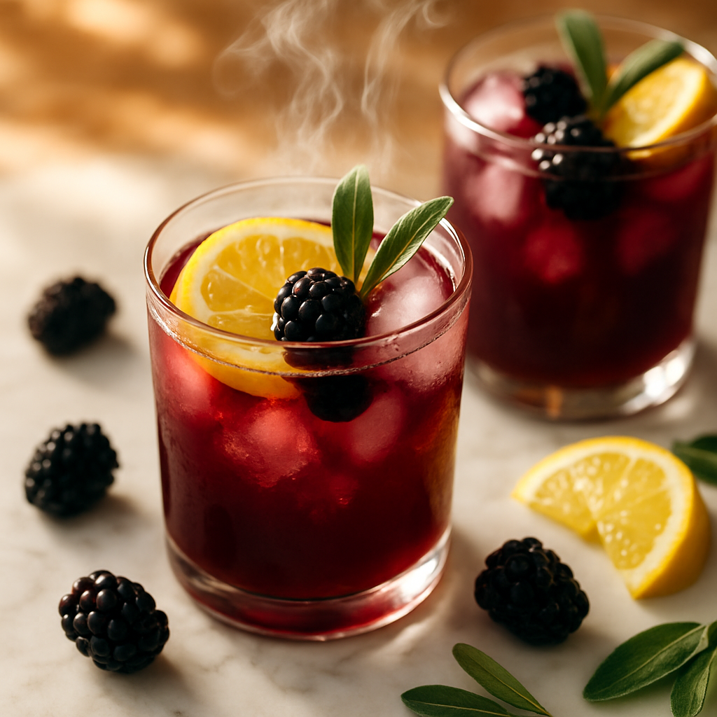 Sage Blackberry Lemonade