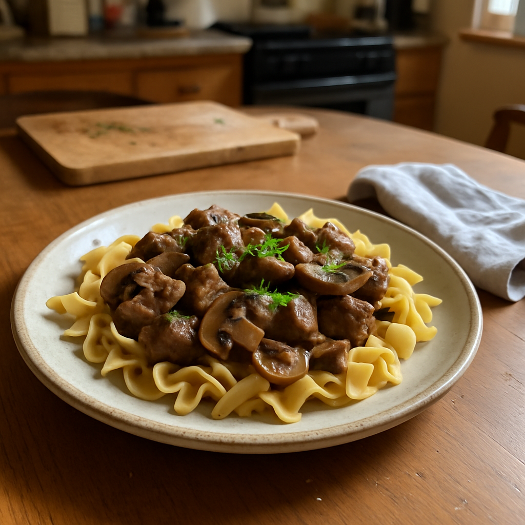 This Savory Beef & Mushroom Dish is Perfect for Cozy Nights In