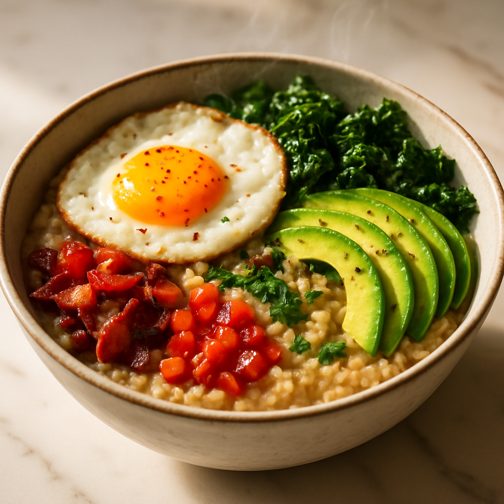 Savory Oatmeal Bowl