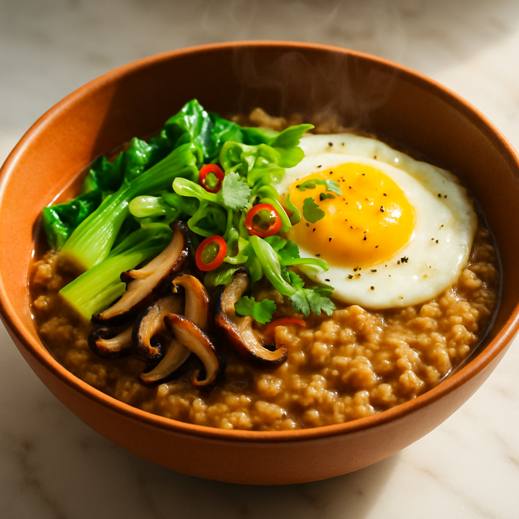 Savory Soy Oatmeal