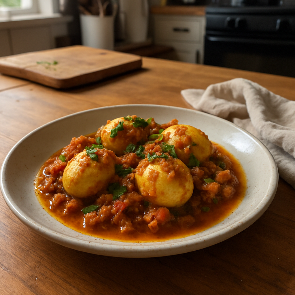 This Secret Spicy Egg Curry Will Make You Rethink Dinner