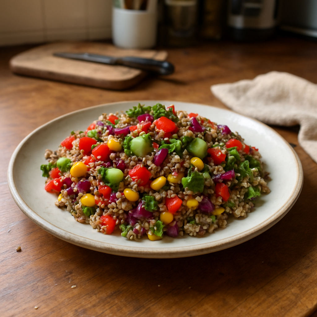 The Sensational Rainbow Quinoa Salad That Will Brighten Your Day