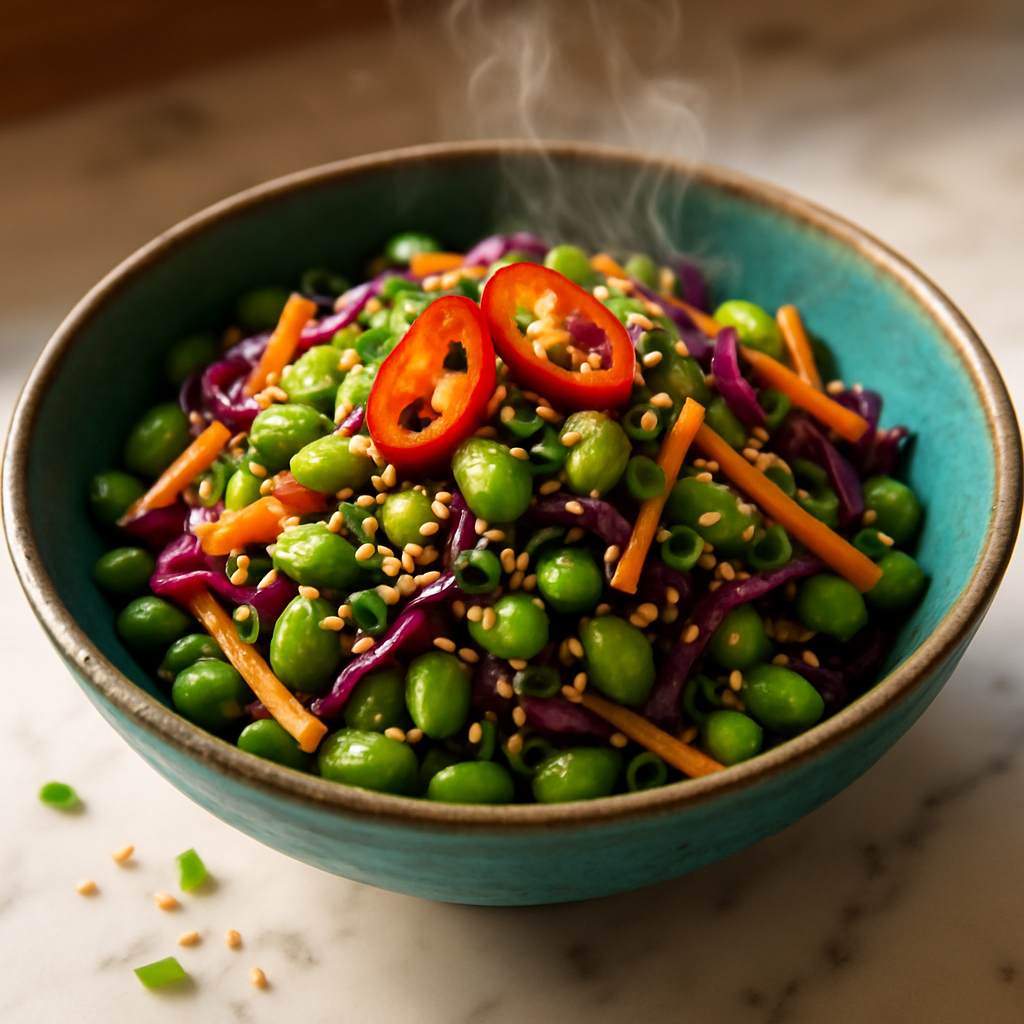 Sesame Edamame Salad