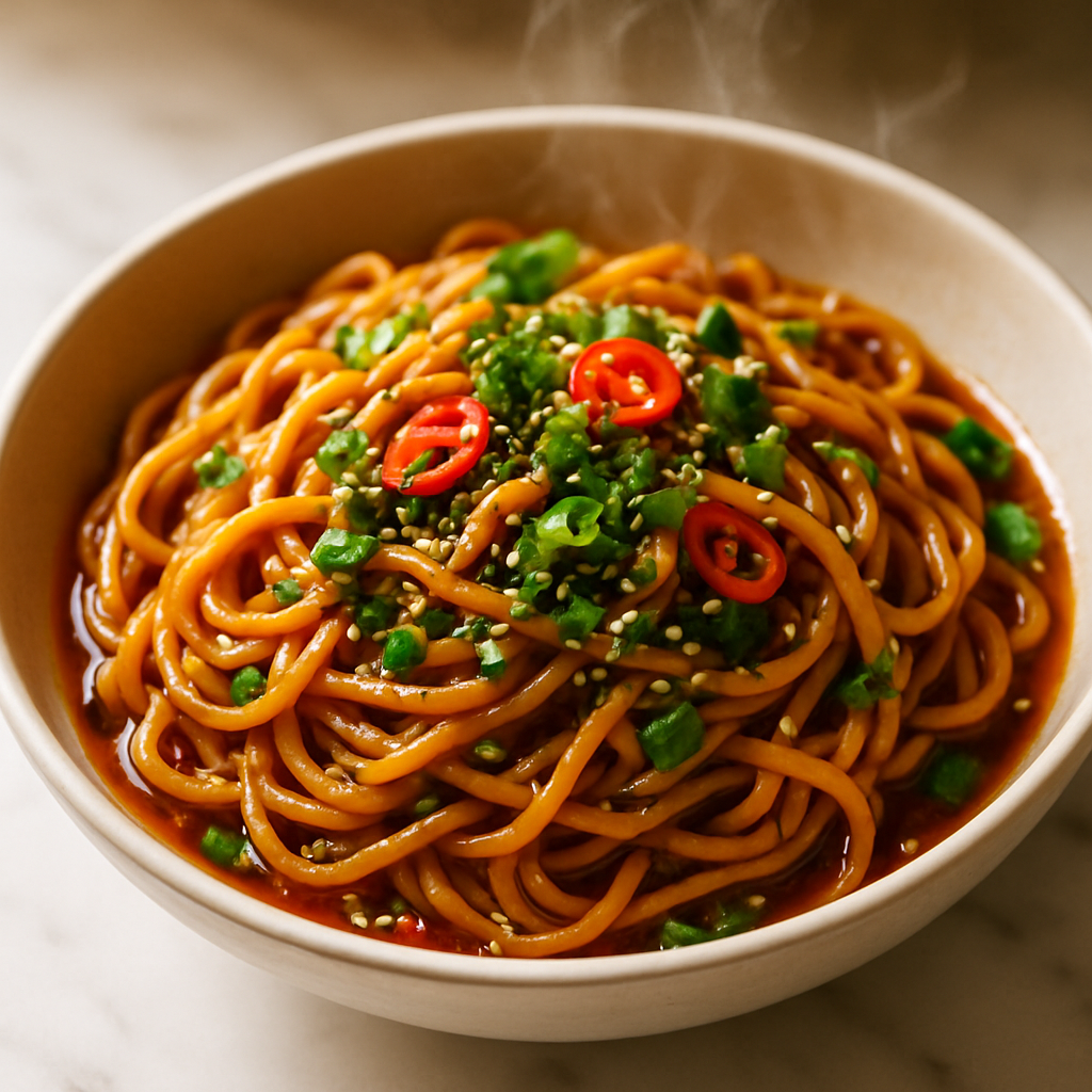 Sesame Soy Garlic Noodles