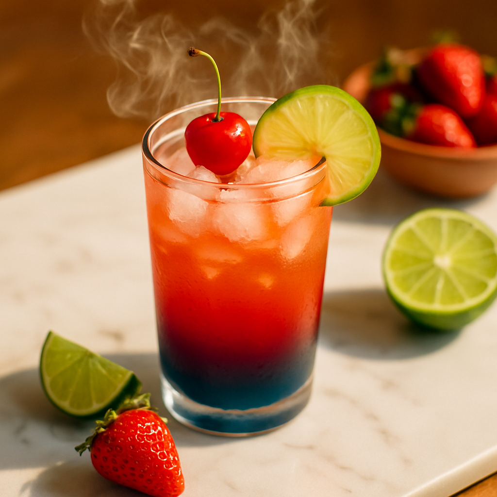 Shark Bite Mocktail