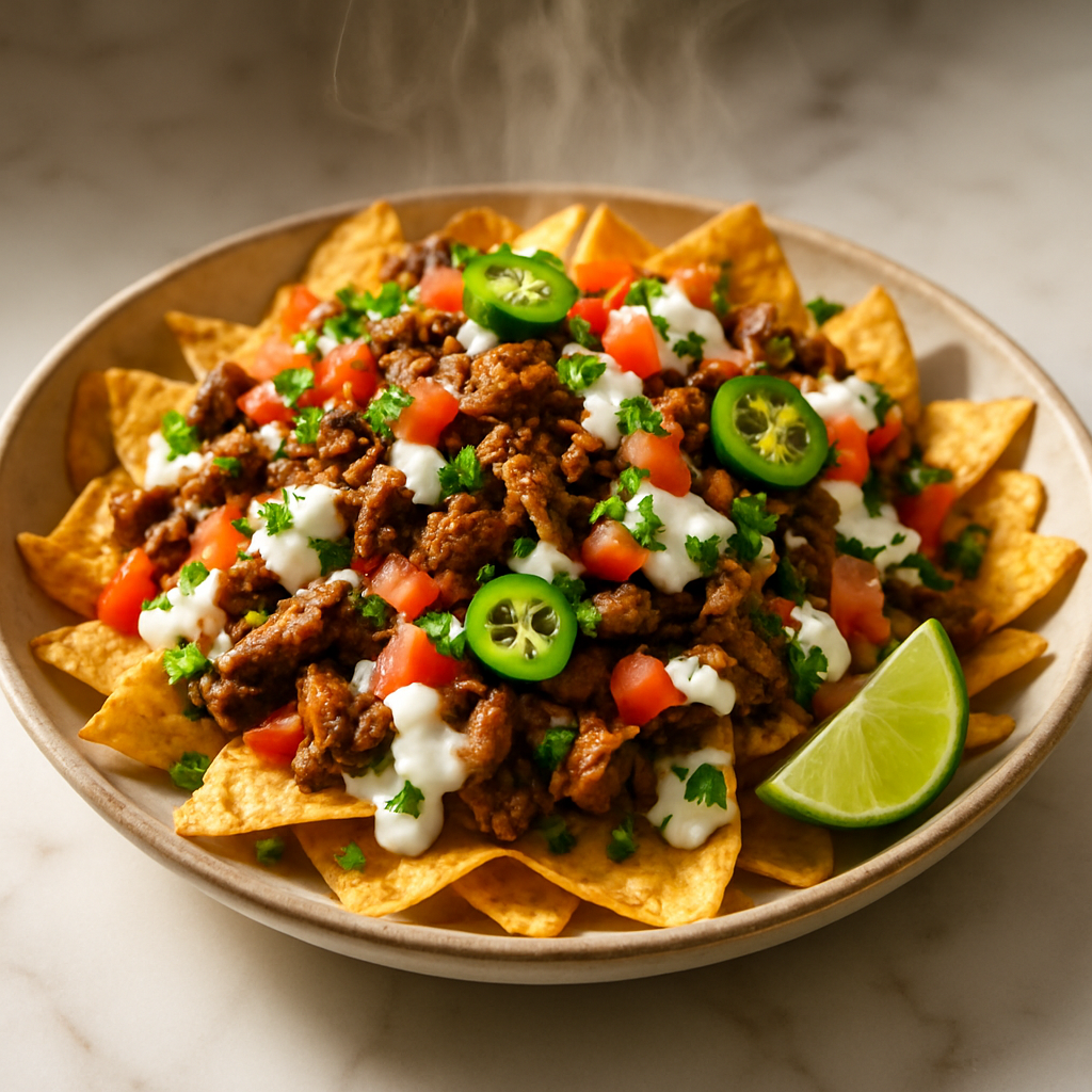 Shawarma Nachos