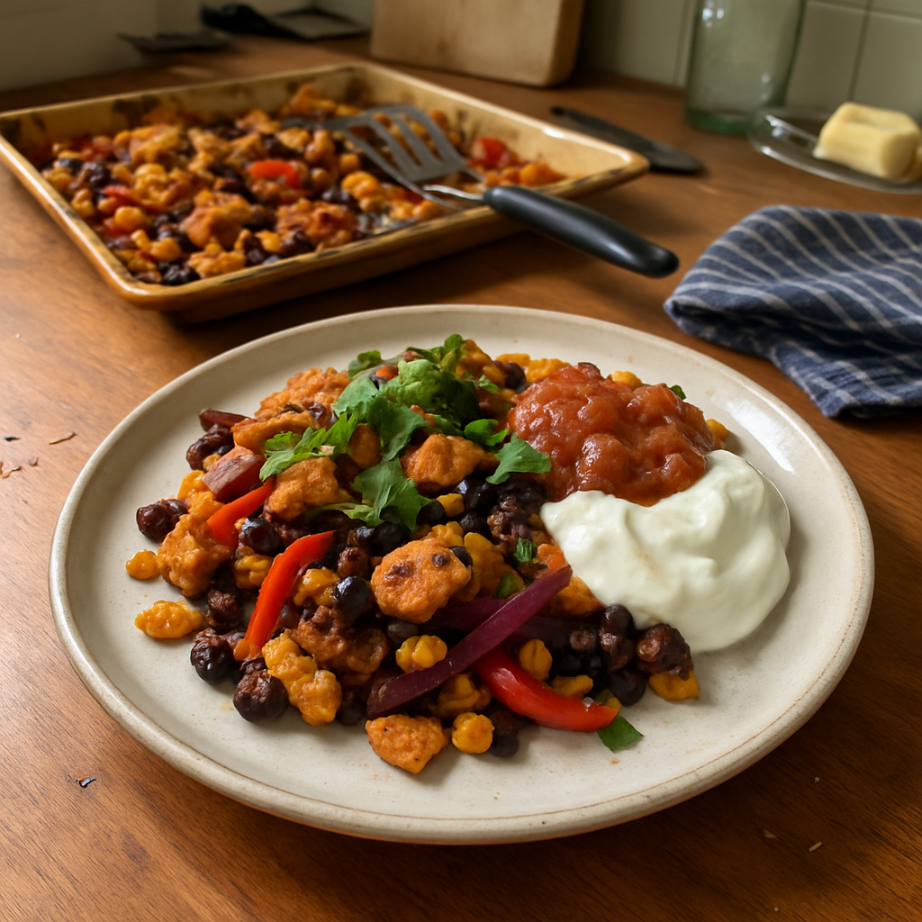 The Sheet Pan Fiesta That Transforms Leftovers Into a Flavor Explosion