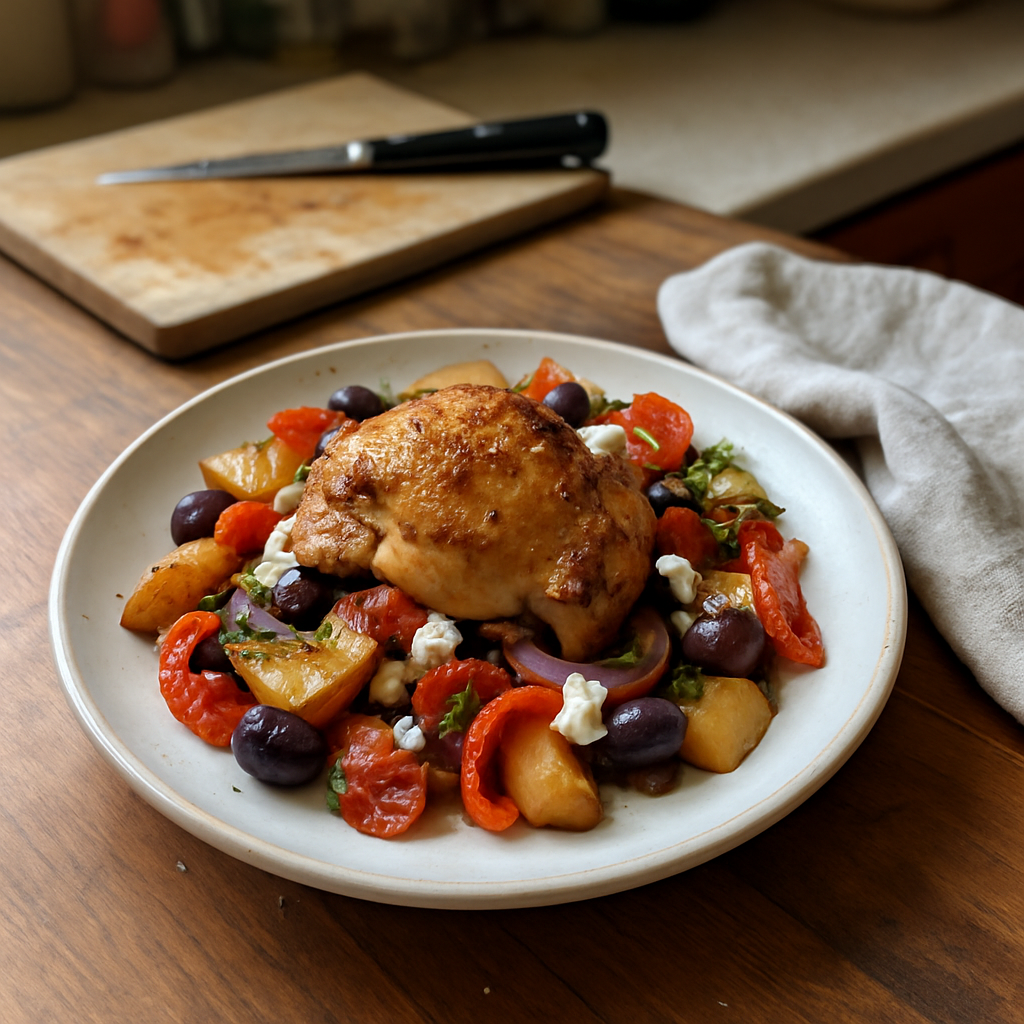 Sheet Pan Mediterranean Chicken That Will Transform Your Dinner Routine