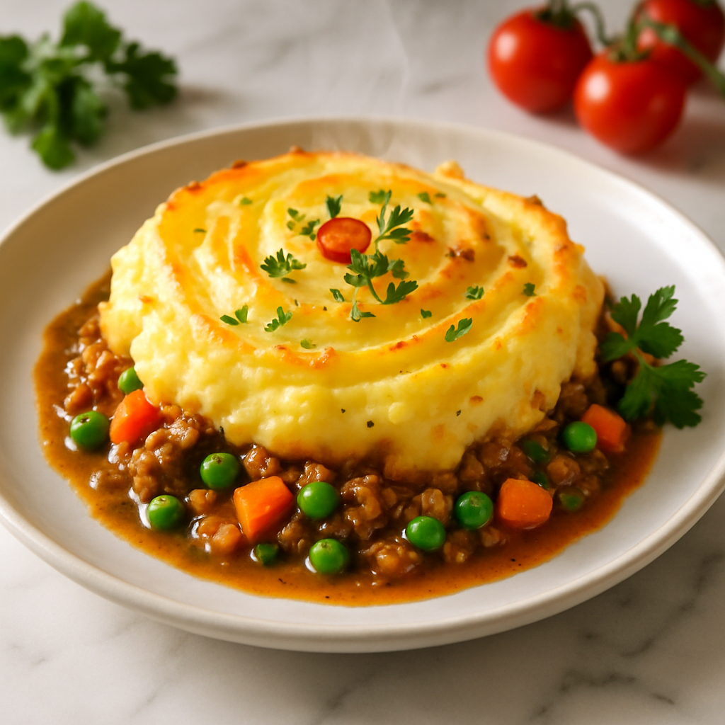 Shepherd Pie with Creamy Mashed Potato Topping