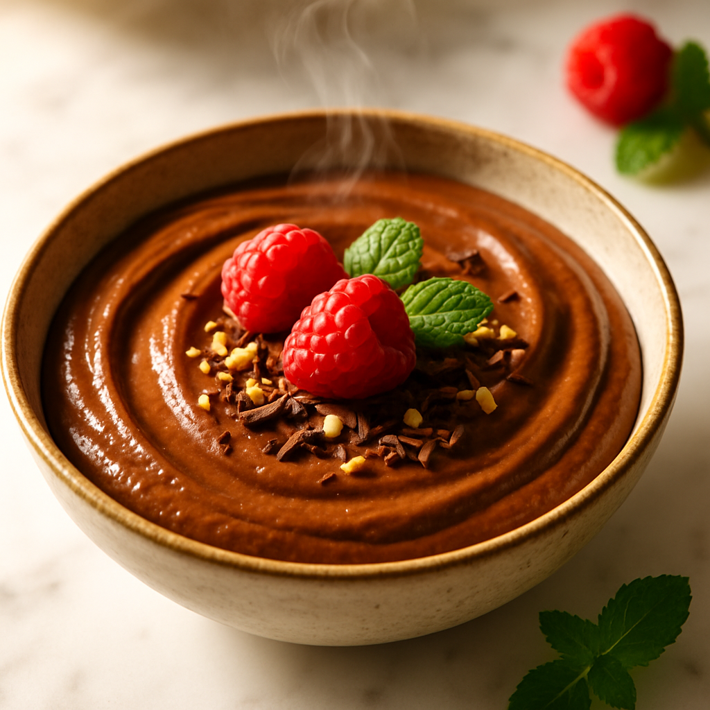 Silken Tofu Chocolate Mousse