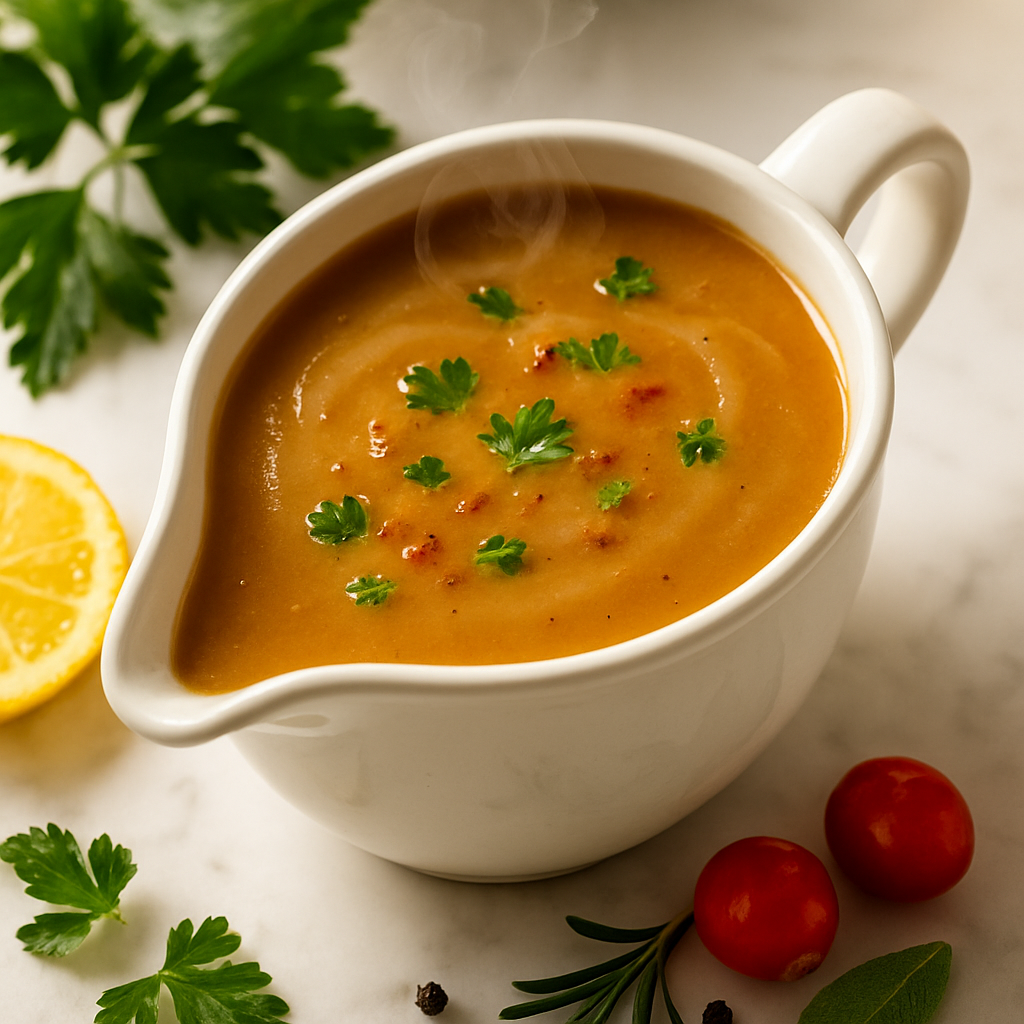 Silky Homemade Turkey Gravy