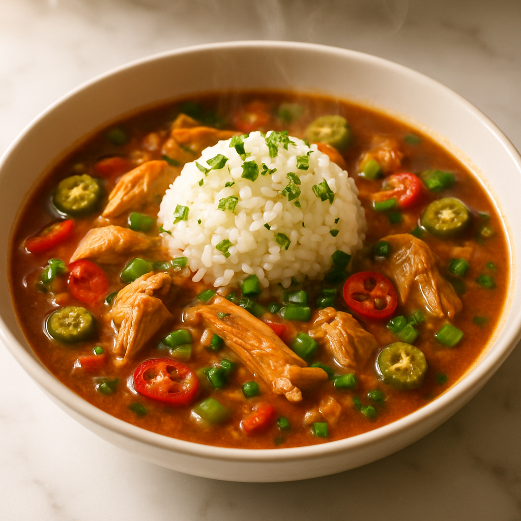 Simple Chicken Gumbo