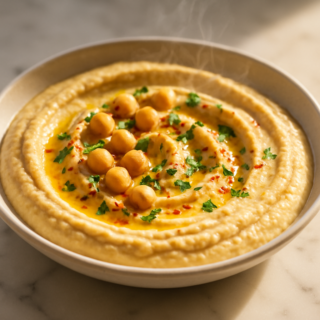 Simple Creamy Hummus