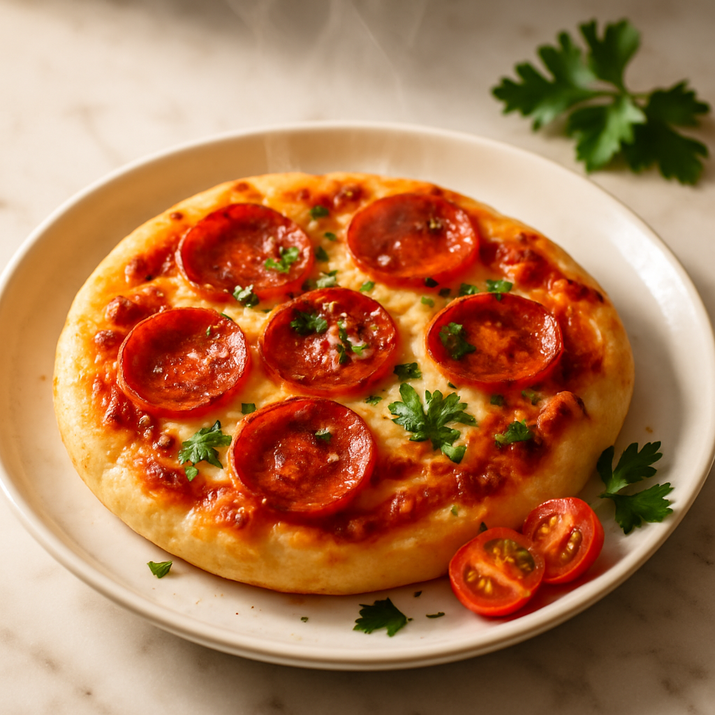 Single Serving Microwave Pizza