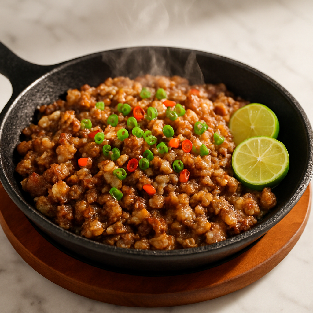 Sizzling Pork Sisig