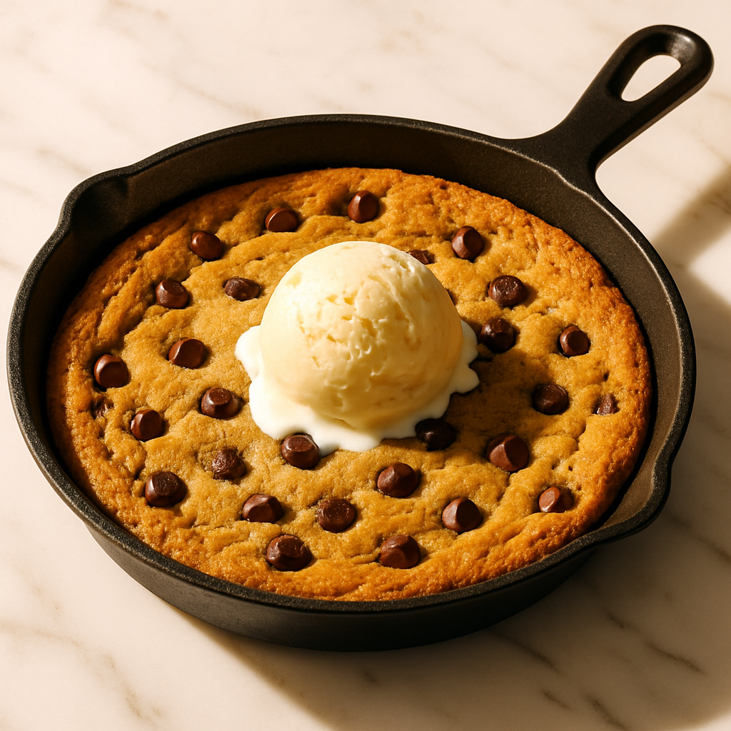 Skillet Cookie Pizookie