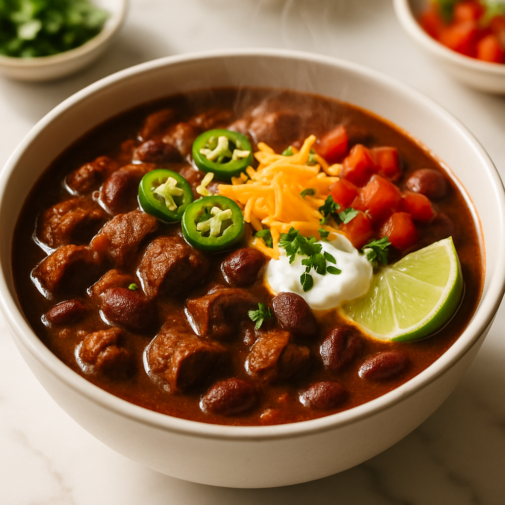 Slow Cooker Texas Chili